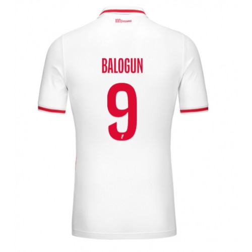 AS Monaco Folarin Balogun #9 Domaci Dres 2024-25 Kratak Rukav